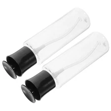 2 Pcs Refillable Press Pump Lotion Bottle 500 ml Portable Cosmetic Container