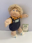Cabbage Patch Kids Fuzzy Boy Doll Freckles Hm#2 OK Birth Certificate