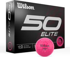 WILSON Fifty Elite 12 Pack Golf Balls