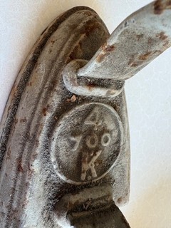 Vintage Sad Iron cast iron flat iron