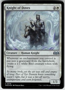 Knight of Doves (Foil) - Wilds of Eldraine #19/515 Uncommon