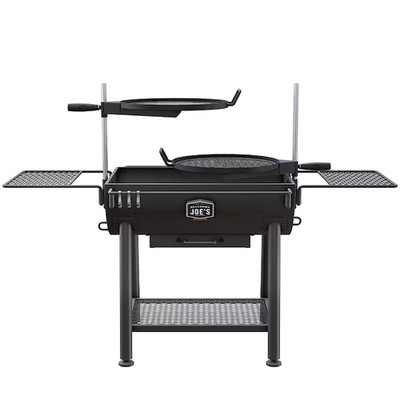 Oklahoma Joe's Firecraft 29-in W BLACK Barrel Charcoal Grill  FREE SHIP 