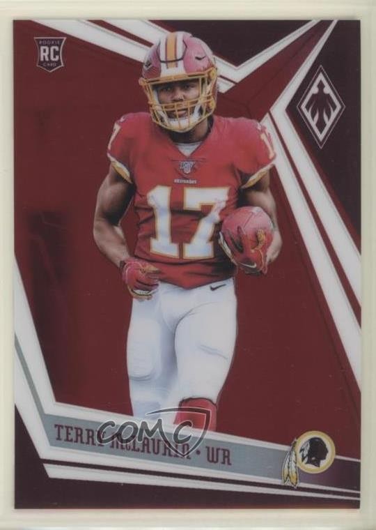2019 Panini Phoenix Rookies Red 26/299 Terry McLaurin #130 Rookie RC uk2