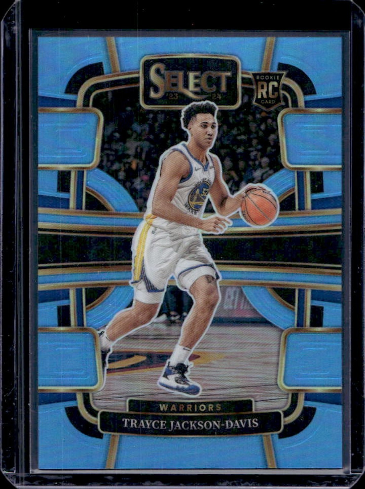 2023-24 Select Trayce Jackson-Davis RC Light Blue Prizm Concourse #104/299