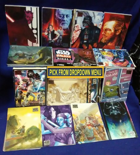 2012 Topps Star Wars Galaxy Series 7 BASE Trading Cards You Pick-1