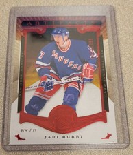 JARI KURRI 2015-16 UPPER DECK ARTIFACTS HOCKEY RUBY RED PARALLEL SP/399 #140