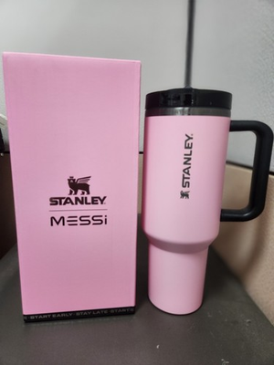#ad Stanley 40 oz Stainless Steel H2.0 Flowstate Quencher Tumbler Cosmo Pink $43.99
