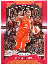 2020 Panini Prizm WNBA #78 Alyssa Thomas Ruby Wave