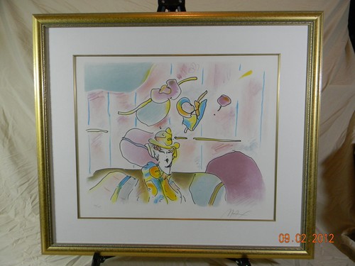 PETER MAX SIGNED & NUMBERED - LADY OF FASHION - FRAMED - 112 OF ONLY 165 - Picture 4 of 8