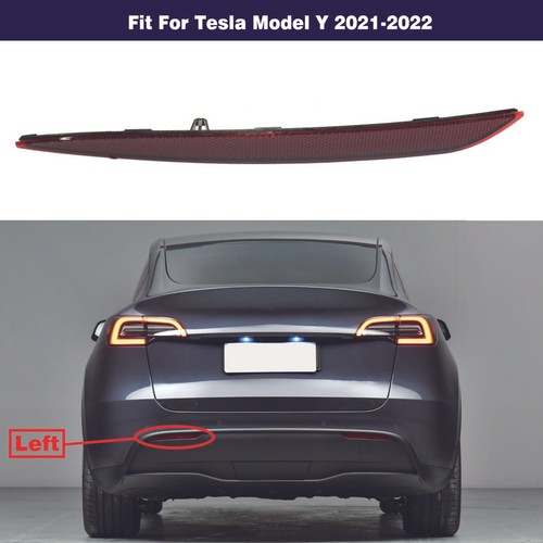Left Rear Bumper Reflector Lamp Light 1495817-00-C For Tesla Model Y 2021-2022 - Picture 1 of 10