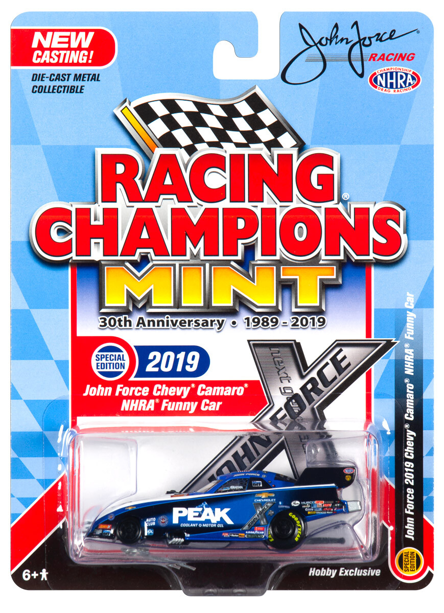 Racing Champion 1/64th Die Cast Car John Force 2019 Peak