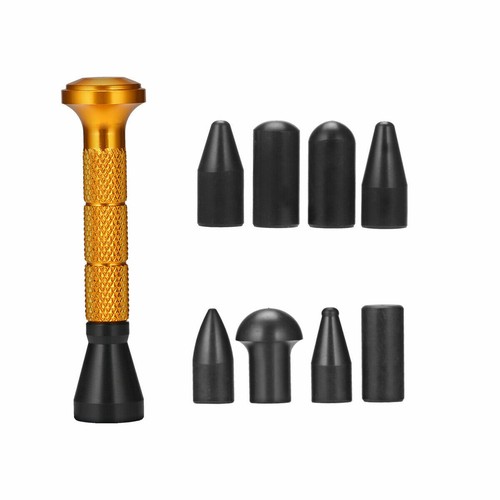 Herramientas de reparación de abolladuras sin pintura de EE. UU. 10 piezas Hail Ding Hammer Tap Down Pluma reparación de automóviles - Imagen 11 de 11