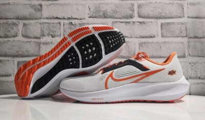New Nike Oklahoma State Cowboys Pegasus 40 Running Shoes Mens Size 10 DZ5973-100