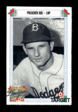1990 Target 100th Ann Dodgers 680 Preacher Roe BXCP21
