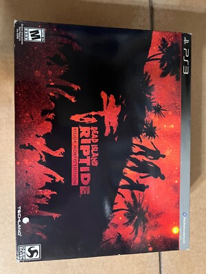 New sealed dead island riptide rigor mortis collectors edition ps3