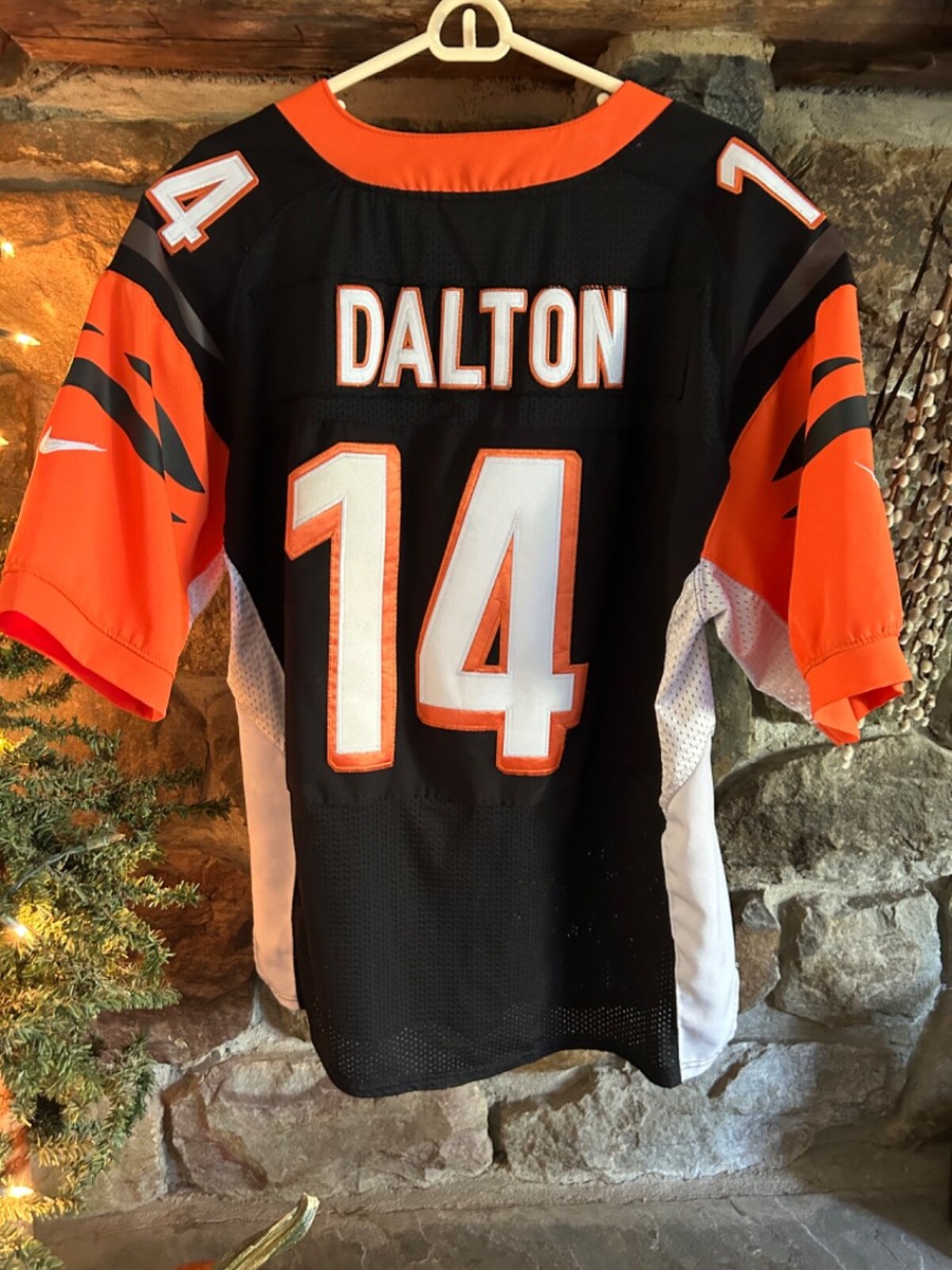 NIKE NFL CINCINNATI BENGALS DALTONゲームシャツ Men's Nike Andy Dalton Black Cincinnati Bengals Player Game