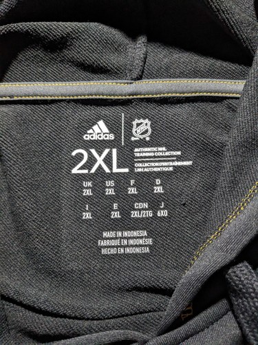 Adidas x NHL Womens XXL 2XL Boston Bruins Black Pullover Hoodie Sweatshirt NWT - Picture 3 of 7