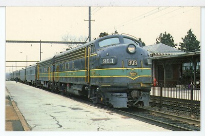 1976 - Reading FP-7A #903 with Farwell to The Reading Excursion Trains Postcard