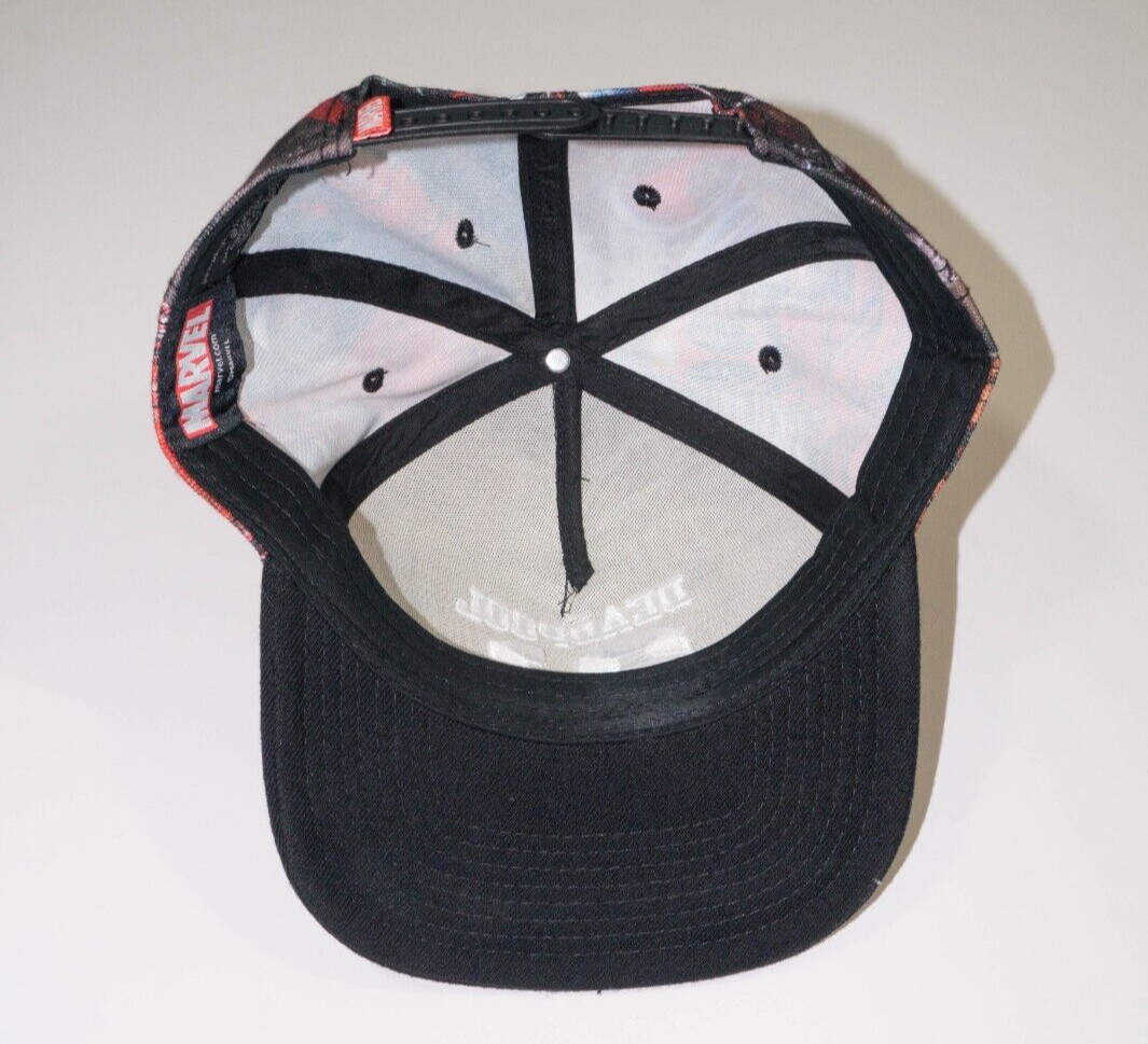 Marvel Deadpool 91 snapback baseball hat ONE SIZE… - image 5