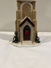 Mervyn's Village Square Lighted Ceramic Clock Tower 10th Anniversay Collection — photo 7