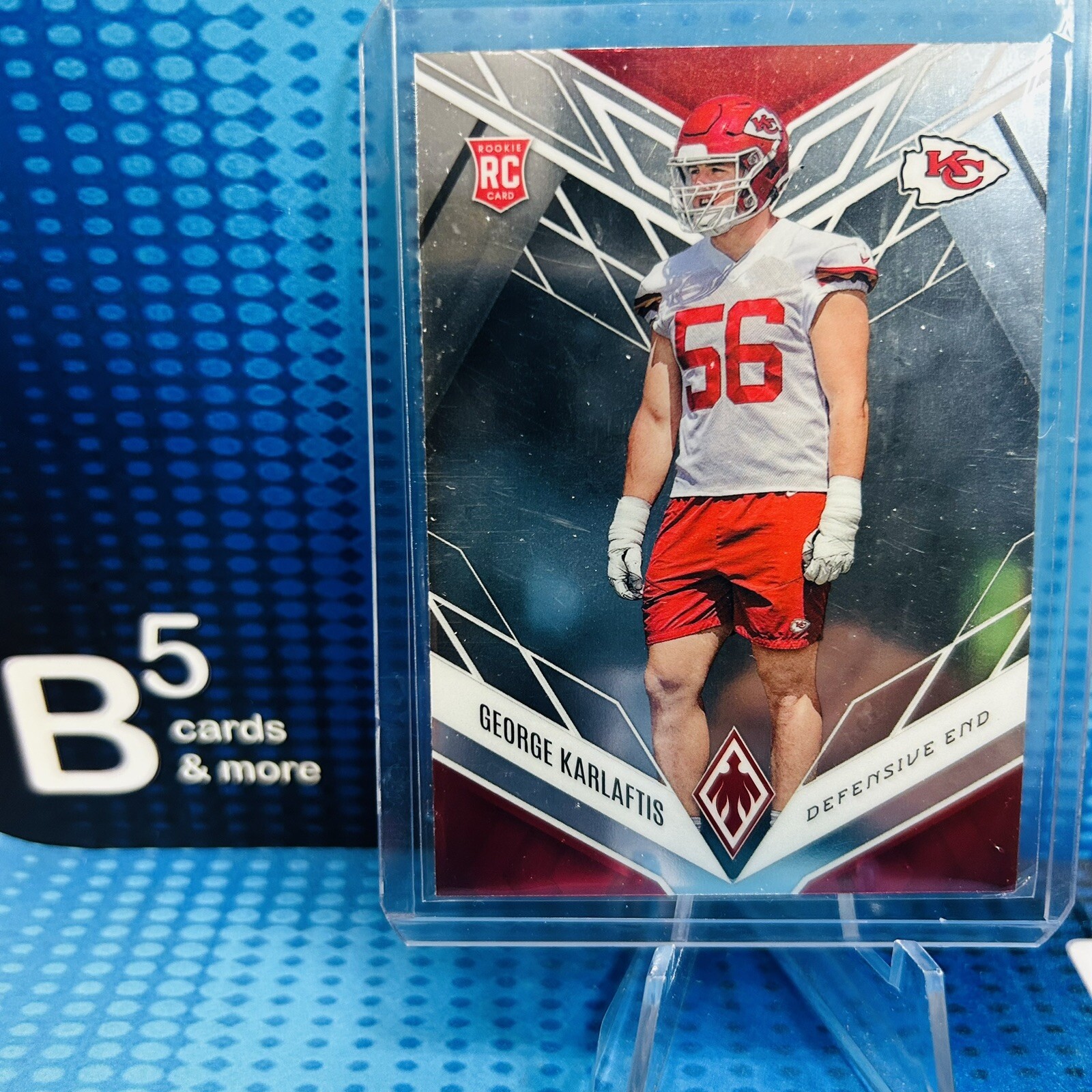 2022 Phoenix #170 George Karlaftis NM-MT RC Rookie Chiefs