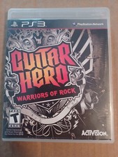 Guitar Hero: Warriors of Rock PS3 (Sony PlayStation 3, 2010) FREE SHIPPING