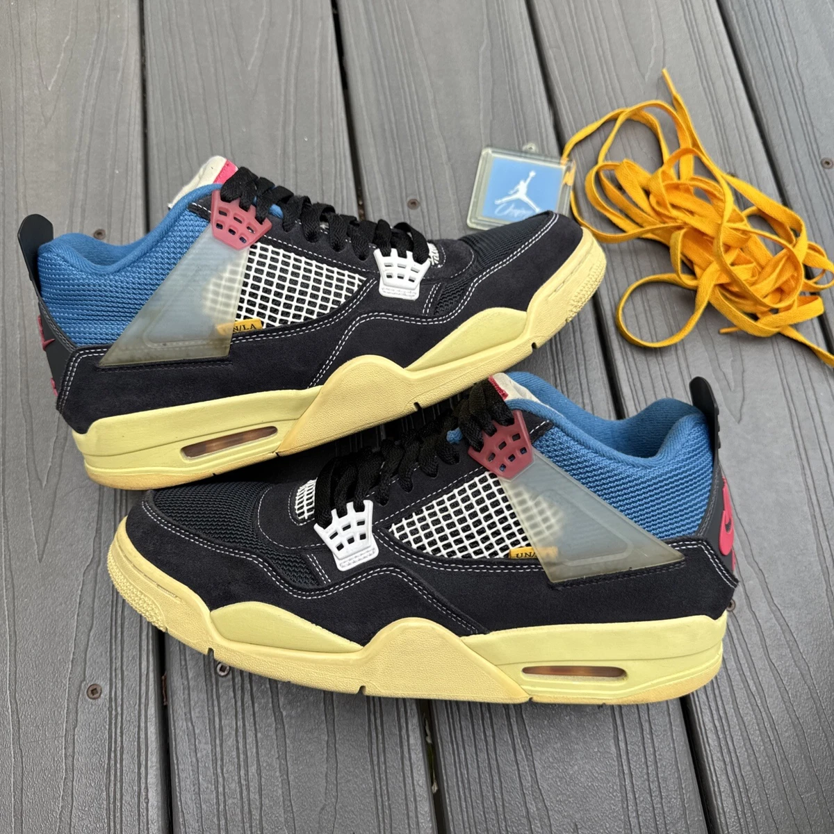 Jordan 4 Retro x Union LA Mid Off Noir for Sale - Authenticity