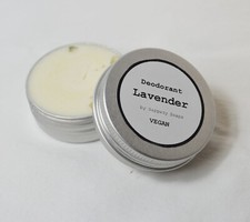 Natural Organic ingredient antiperspirant Deodorant lavender vegan vitamin E 55g