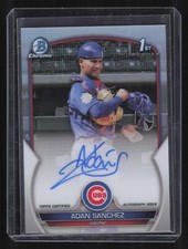 2023 Bowman Chrome Adan Sanchez CPA-ASA 1st Refractor Auto /499 Chicago Cubs
