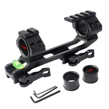 Hunting 20mm Picatinny Rail 1" 25.4mm 30mm Rings QD Cantilever Rifle Scope Mount