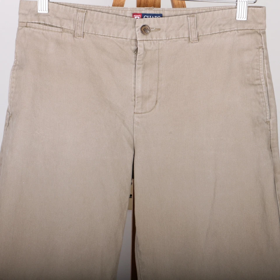 Pantalones de vestir informales Chaps clásicos chinos caqui niñas 18 Foto 2 de 4