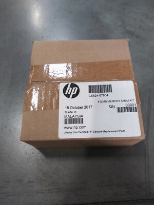 Module Ces Hp *NEW* Genuine HP CE524-67904 HP LaserJet P3015 512MB DIMM Memory Module ...