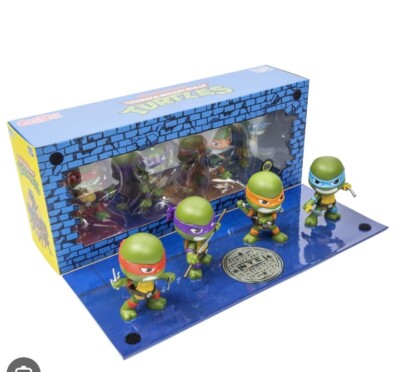 SDCC 2023 Teenage Mutant Ninja Turtles Cheebees 4-Pack TMNT Loyal Subjects