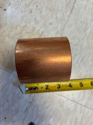 3" copper coupling 