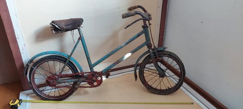 bici bike bicicletta epoca bimba Bici Antica Da Bambina Misure In Foto - Foto 10 di 16