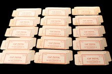 15 Antique Dent Hardware Toy Cast Iron Metal Cap Pistol No 474 1 Piece Box Boxes