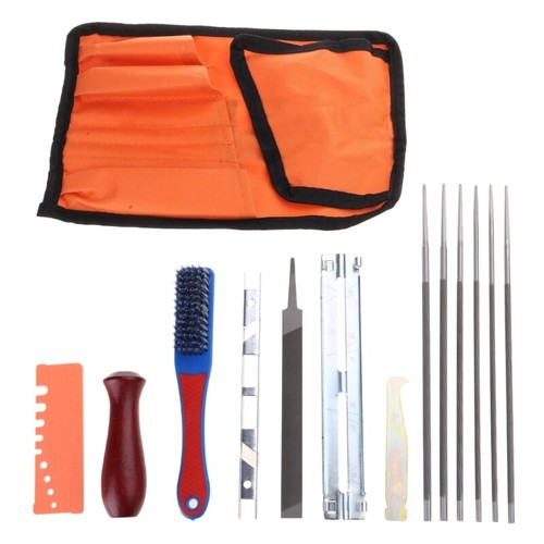 Reliable 13Pcs Chain and File Set for Precise Cutting and Smoothing - Picture 3 of 8