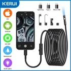 1080P HD Endoscope Borescope 8mm Inspection Snake Camera for iPhone Android iOS