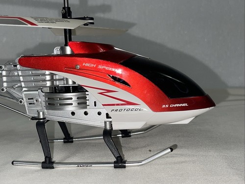 Protocol R/C Helicopter 49Mhz 3.5 Channel, FOR PARTS or REPAIR - Picture 6 of 13