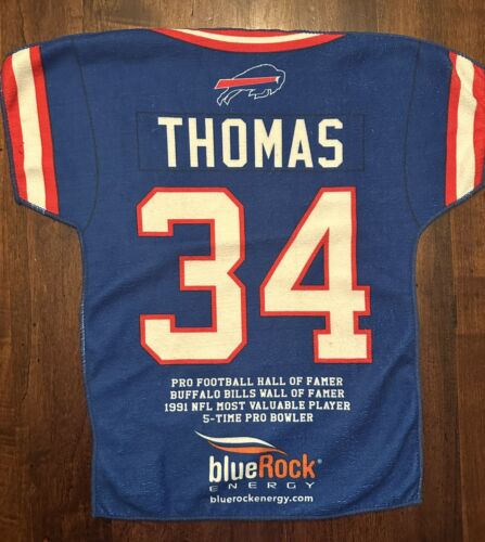 Buffalo Bills - Thurman Thomas - Folleto de promoción de juegos 29/10/18 - Bills vs Patriots - Imagen 1 de 4