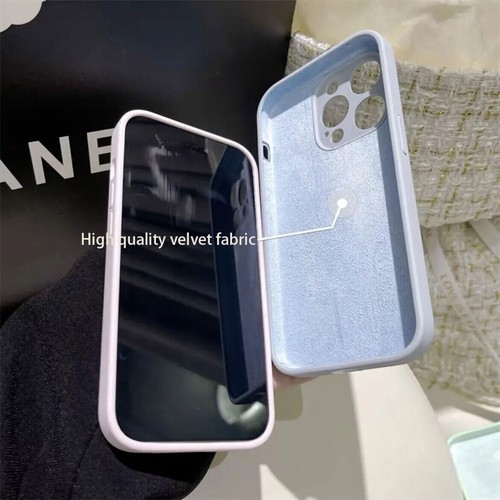 Luxury Original Silicone Phone Case For iPhone 14 11 13 12 15 Pro Max Full Cover - 第 5/39 張圖片