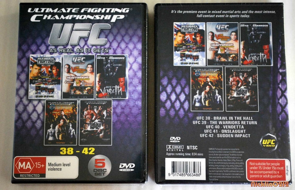 UFC DVD セット Ultimate Fighting Championship UFC 71 Chuck Liddell vs
