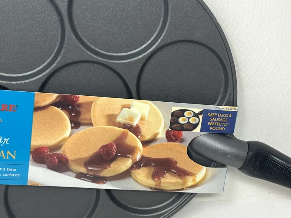 Nordic Ware 01940 dólar de plata panquequeque sartén nuevo con etiquetas Foto 4 de 4