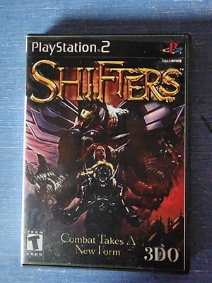 Shifters (Sony PlayStation 2 PS2, 2002) Game Disc Only Photocopied Cover VG