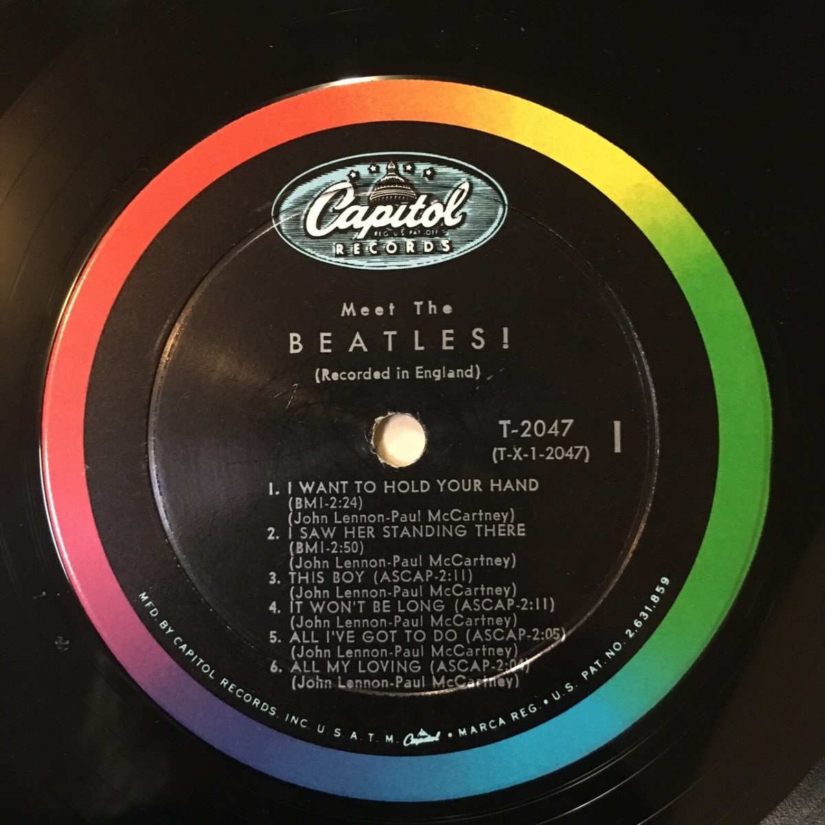 BEATLES US RAINBOW CAPITOLモノラル5枚＋1 セット BEATLES US RAINBOW CAPITOLモノラル5枚＋1 セット - メルカリ