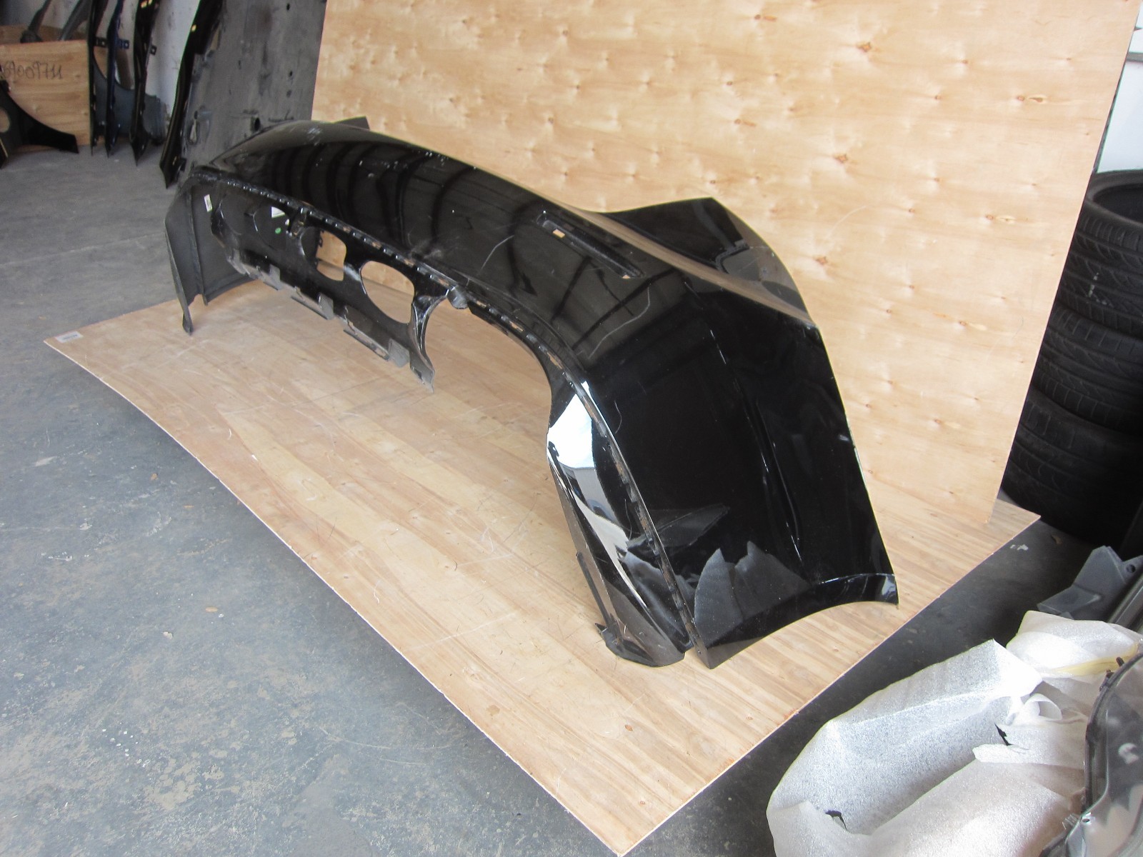 Maserati Ghibli 2014-17 Rear Bumper...Black.. Part# 673004365