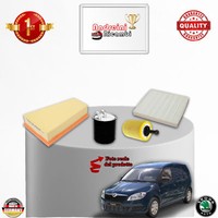 Inspektionskit Filter Skoda Praktik 1.4 Tdi 59KW 80CV Von 2008->