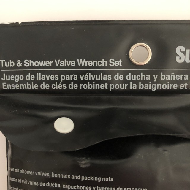 Superior Tool Company 03755 Tub & Shower Valve Wrench Set for sale
