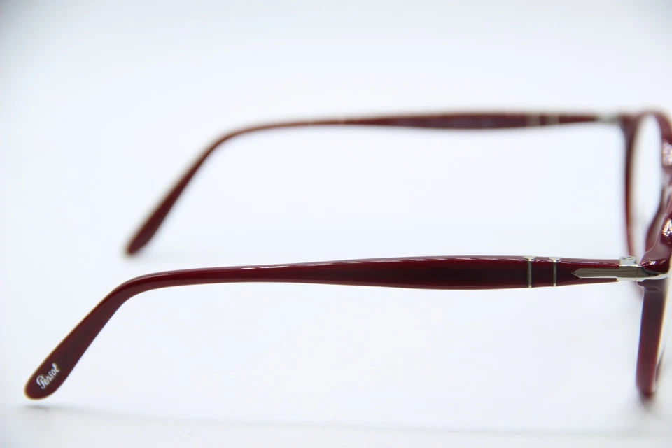 NUEVAS GAFAS PERSOL P 3092-V 1110 ROJO PLATA MONTURAS AUTÉNTICAS 50-19 Foto 4 de 4