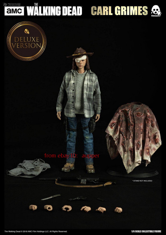 Threezero 3a Figzero Series 1/6 Carl Grimes The Walking Dead